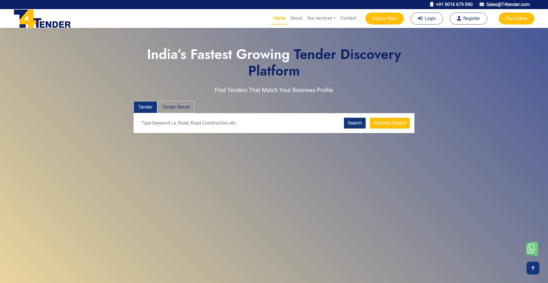 T4tender.com