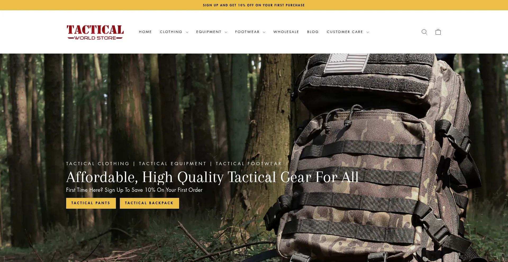 Tacticalworldstore.com é Seguro e Confiável?