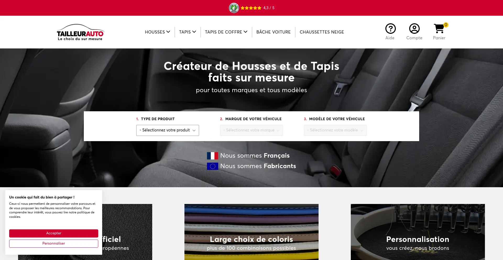 Tailleurauto.com é Seguro e Confiável?
