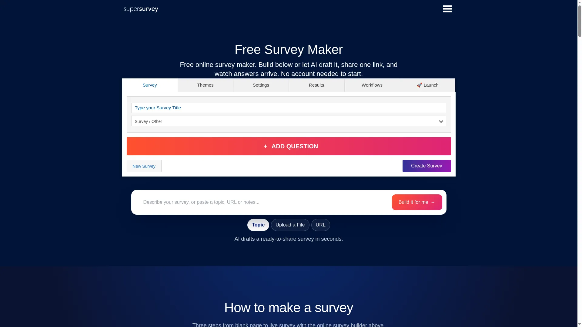 Take.supersurvey.com