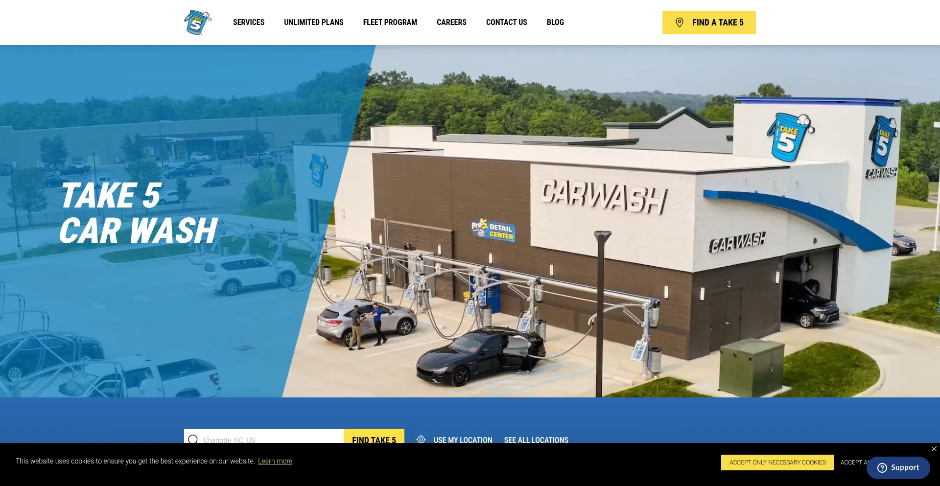 Take5carwashes.com