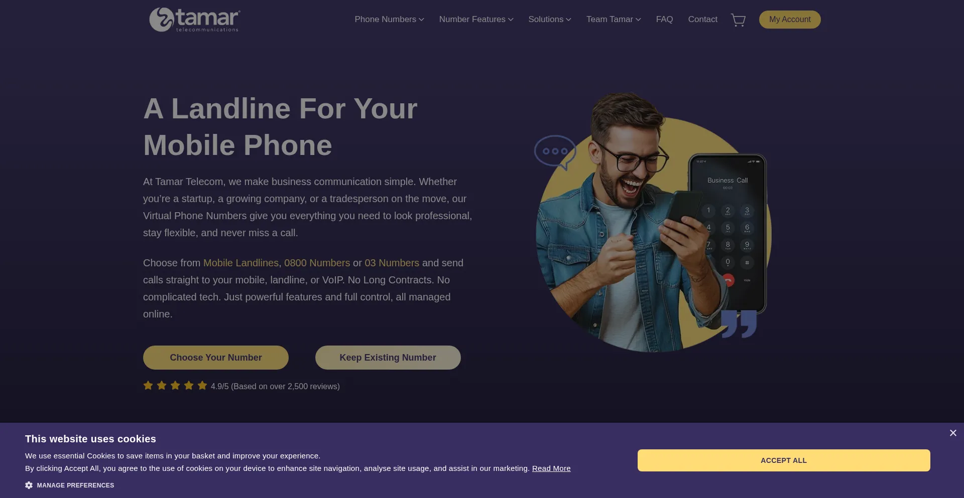 Tamartelecommunications.co.uk