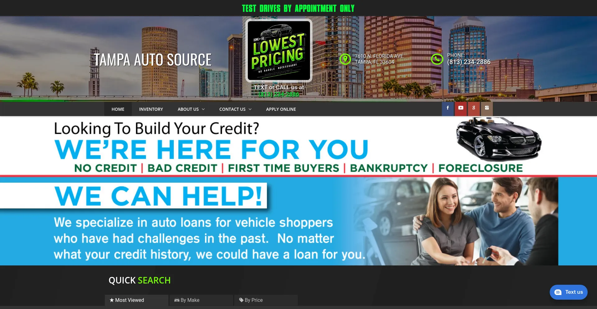 Tampaautosource.com é Seguro e Confiável?