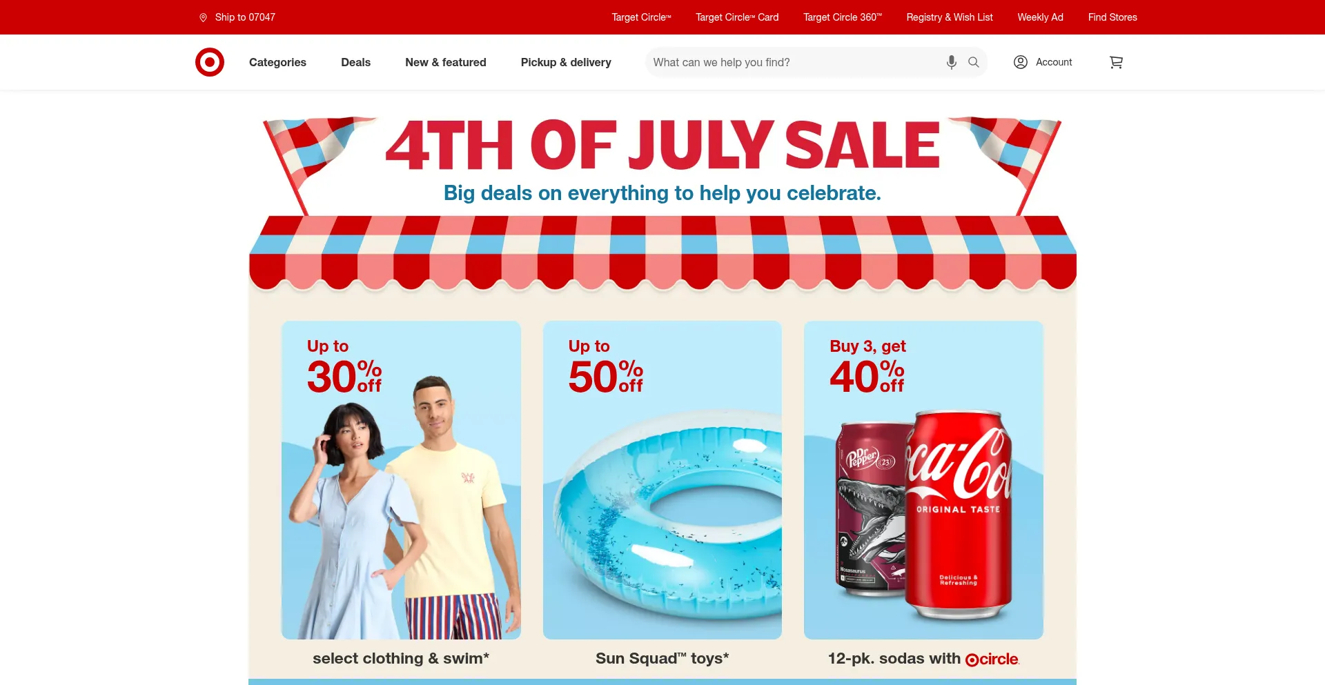 Website screenshot of Targetit.com