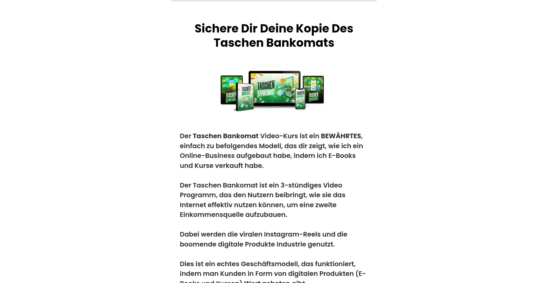 Taschenbankomatofficial.com