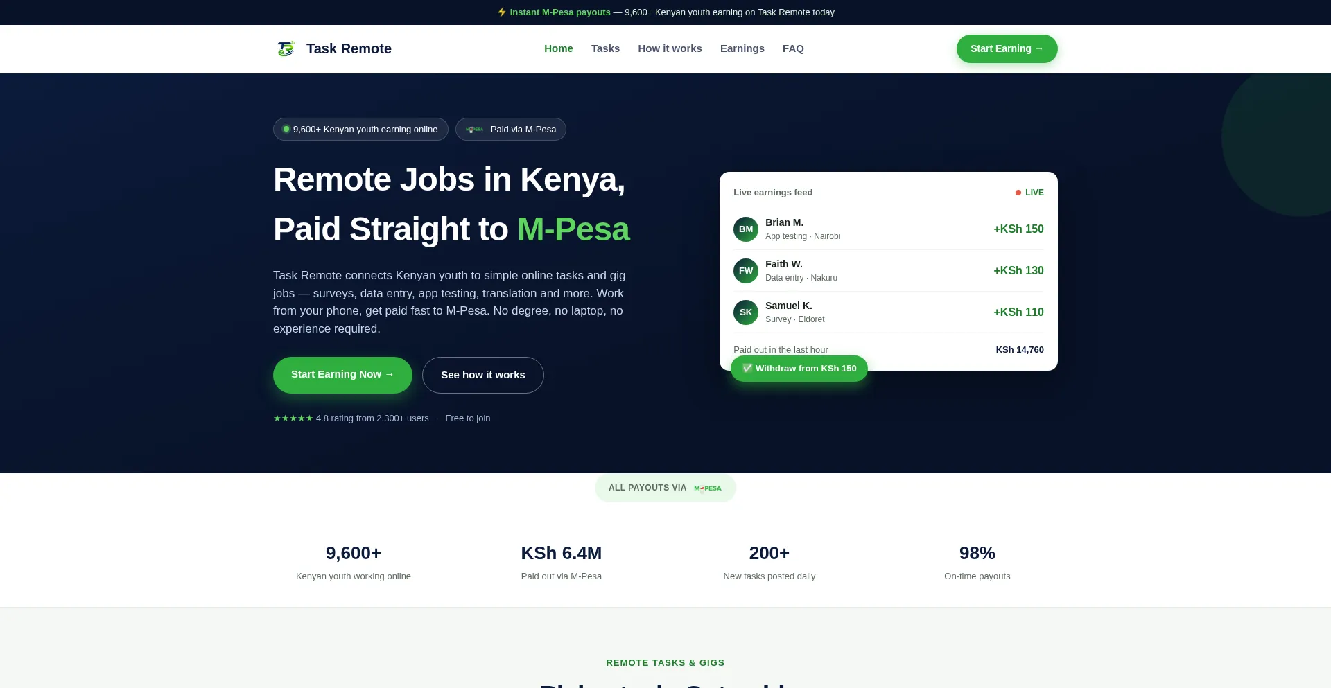 Taskremote.co.ke