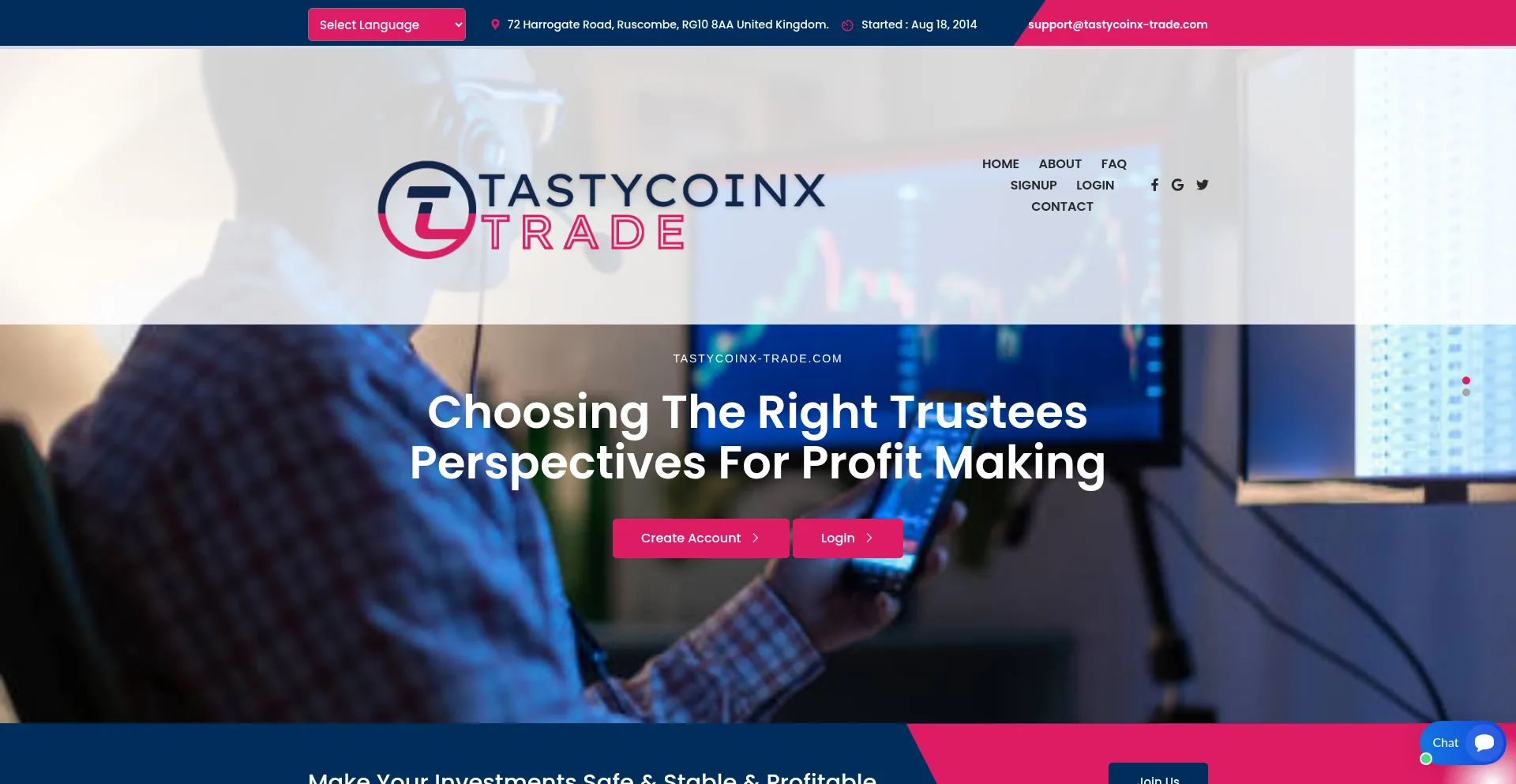 Tastycoinx-trade.com