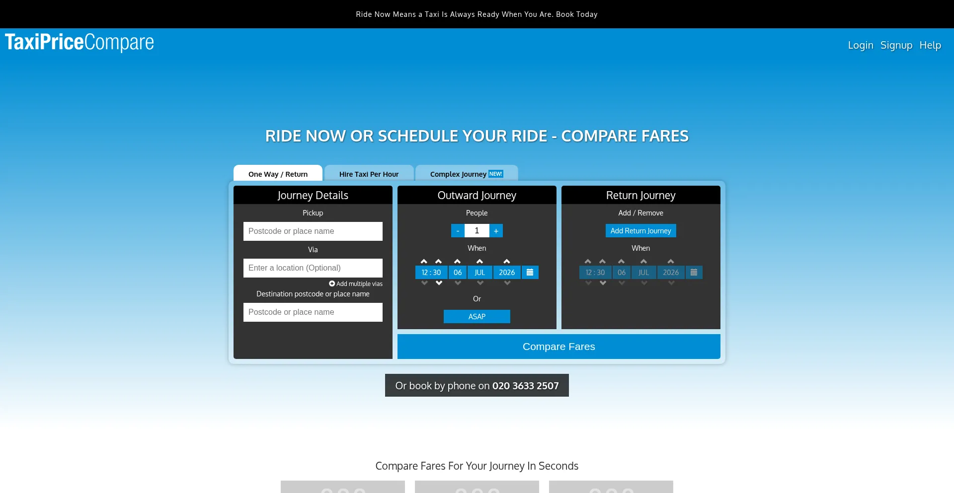 Taxipricecompare.co.uk