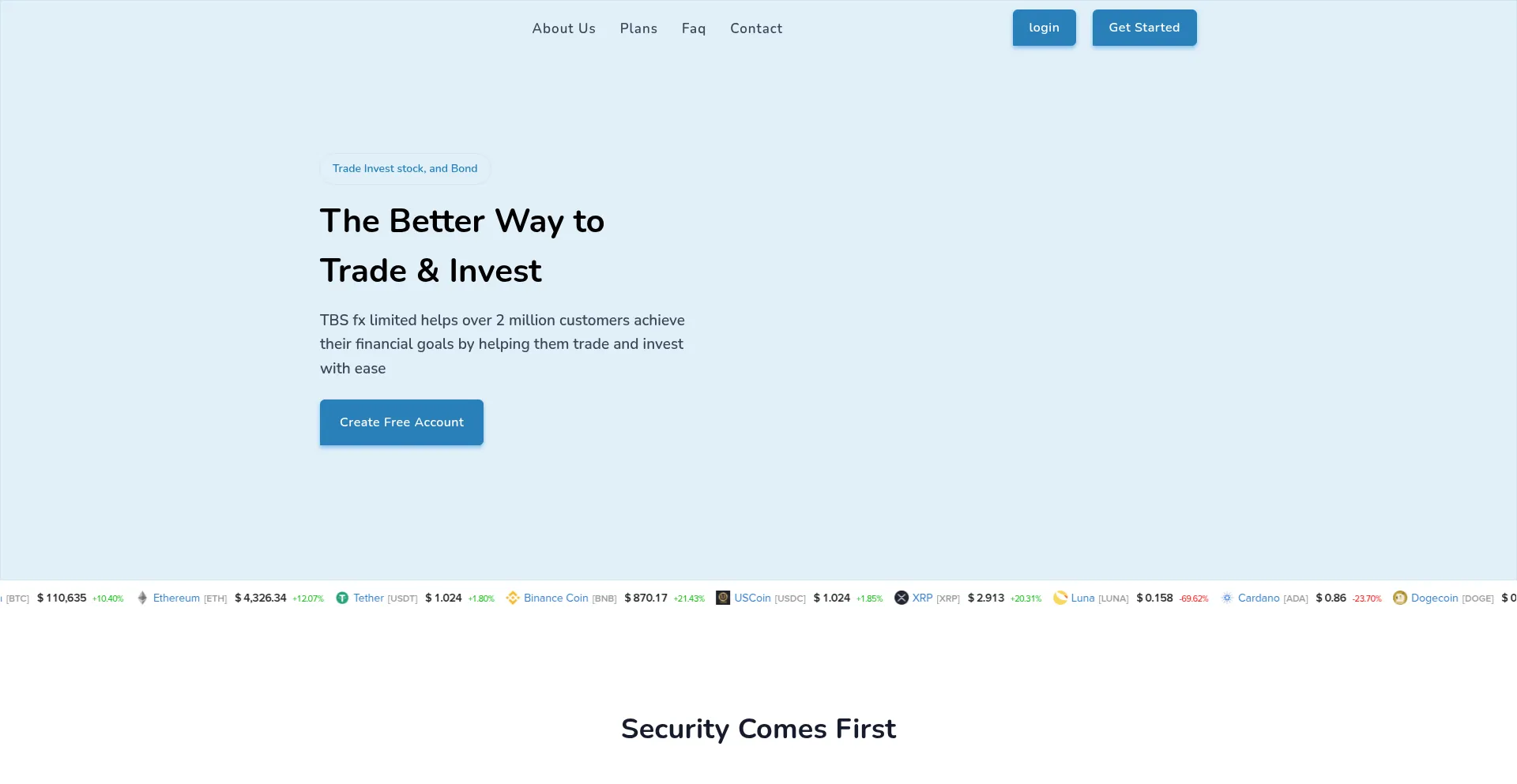 Tbsfxlimited.com é Seguro e Confiável?