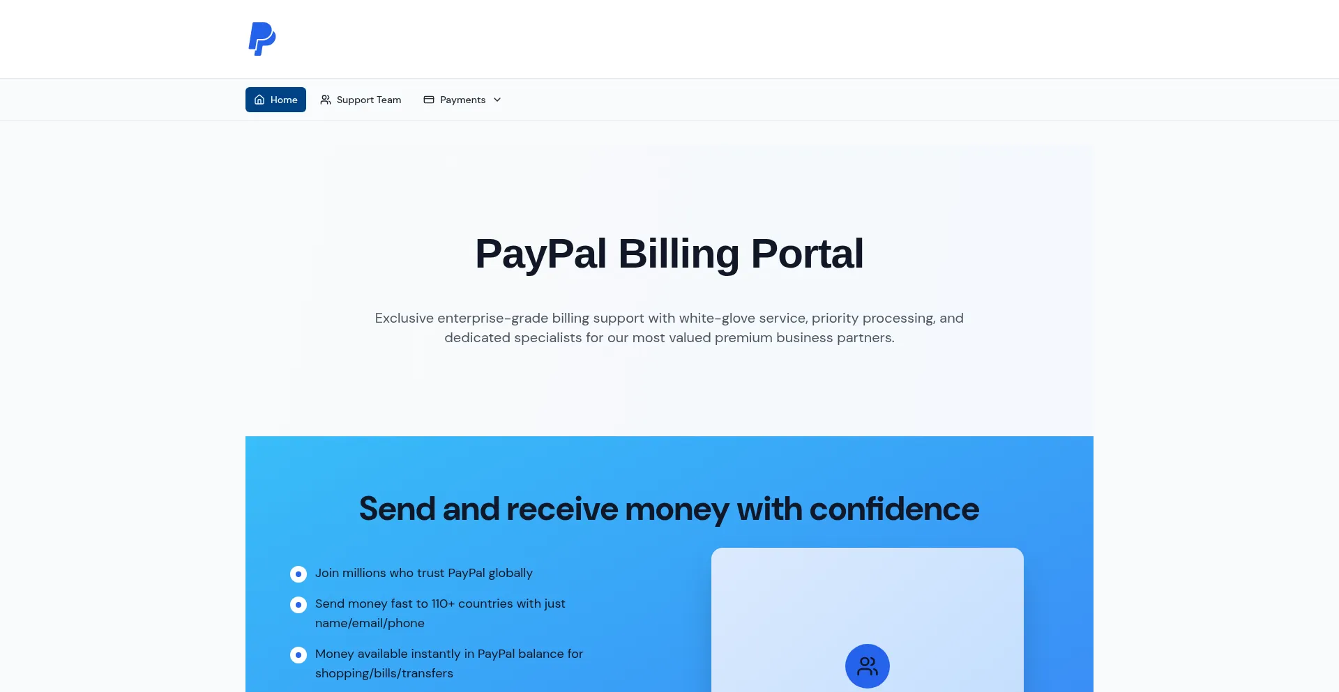 Teambillingportal.com é Seguro e Confiável?