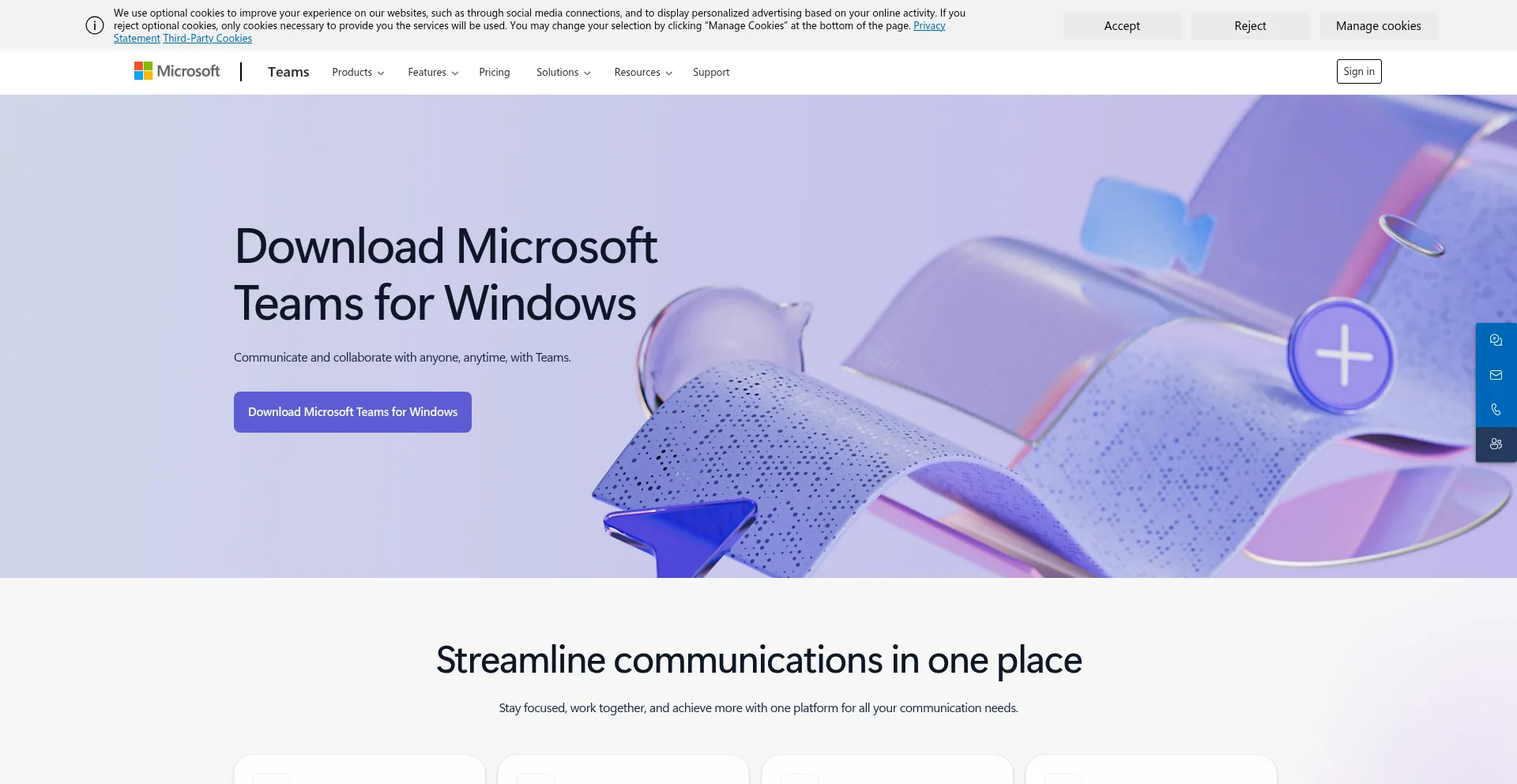 Teams-install.run Screenshot
