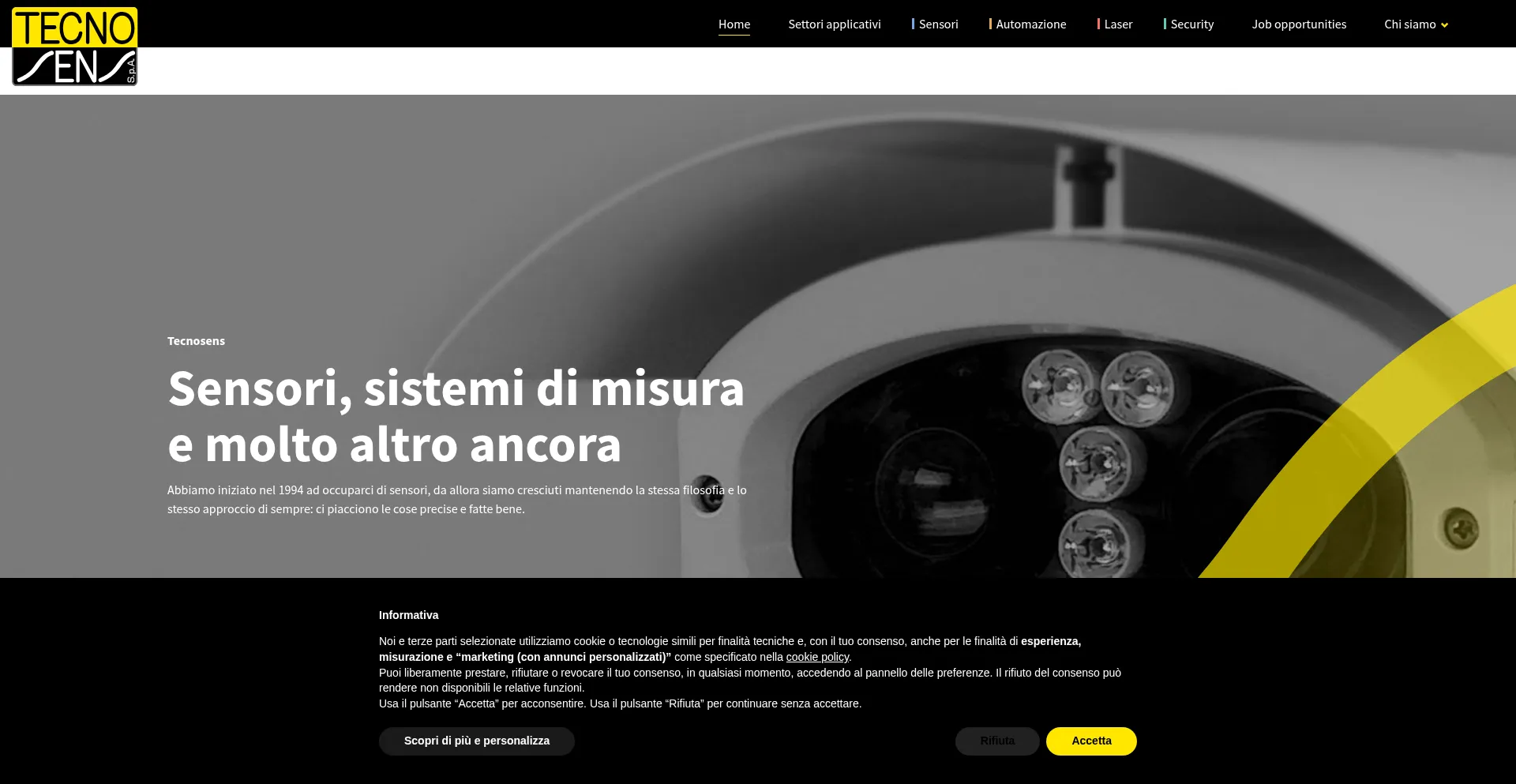Tecnosens.it é Seguro e Confiável?