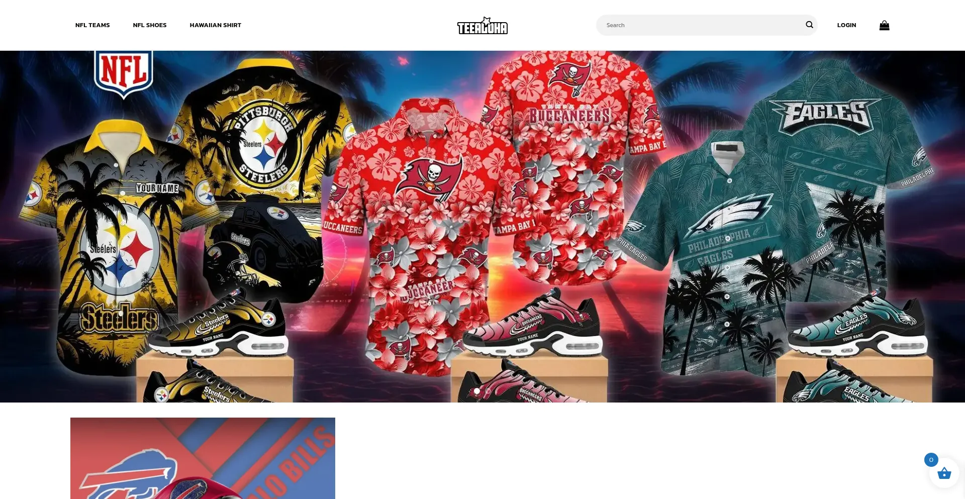 Website screenshot of Teealohanfl.com