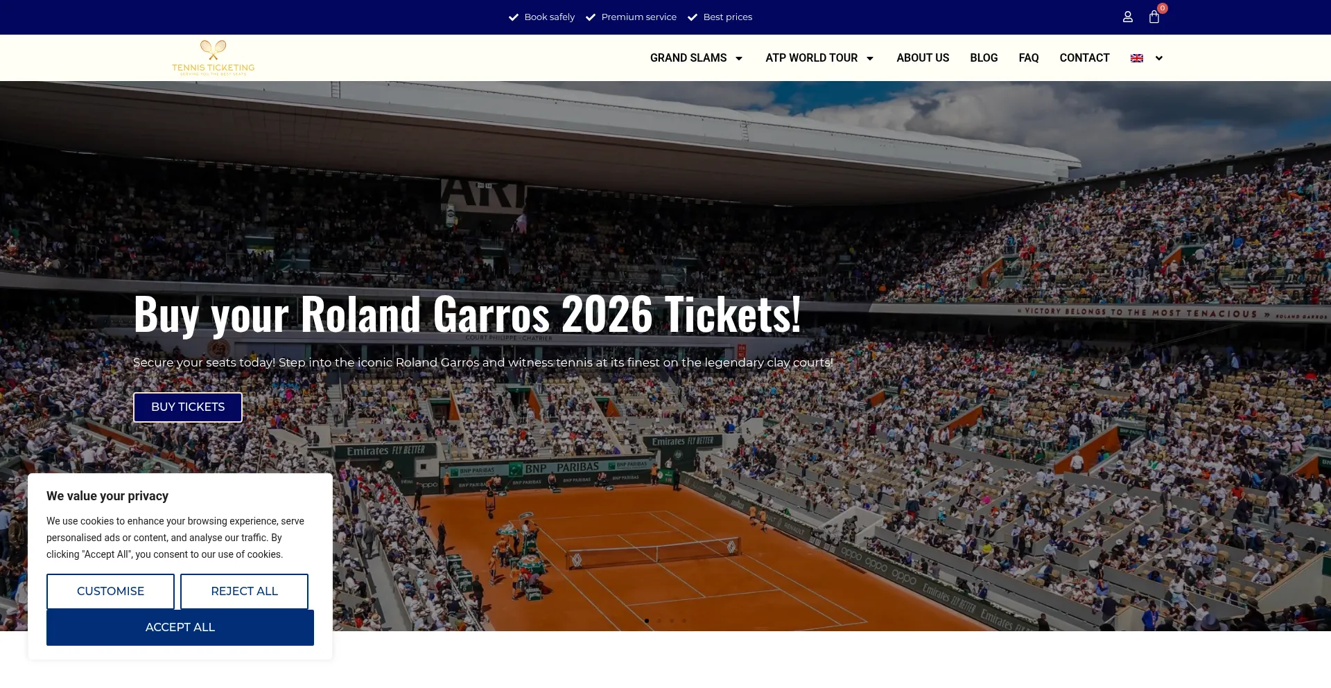 Tennisticketing.com é Seguro e Confiável?