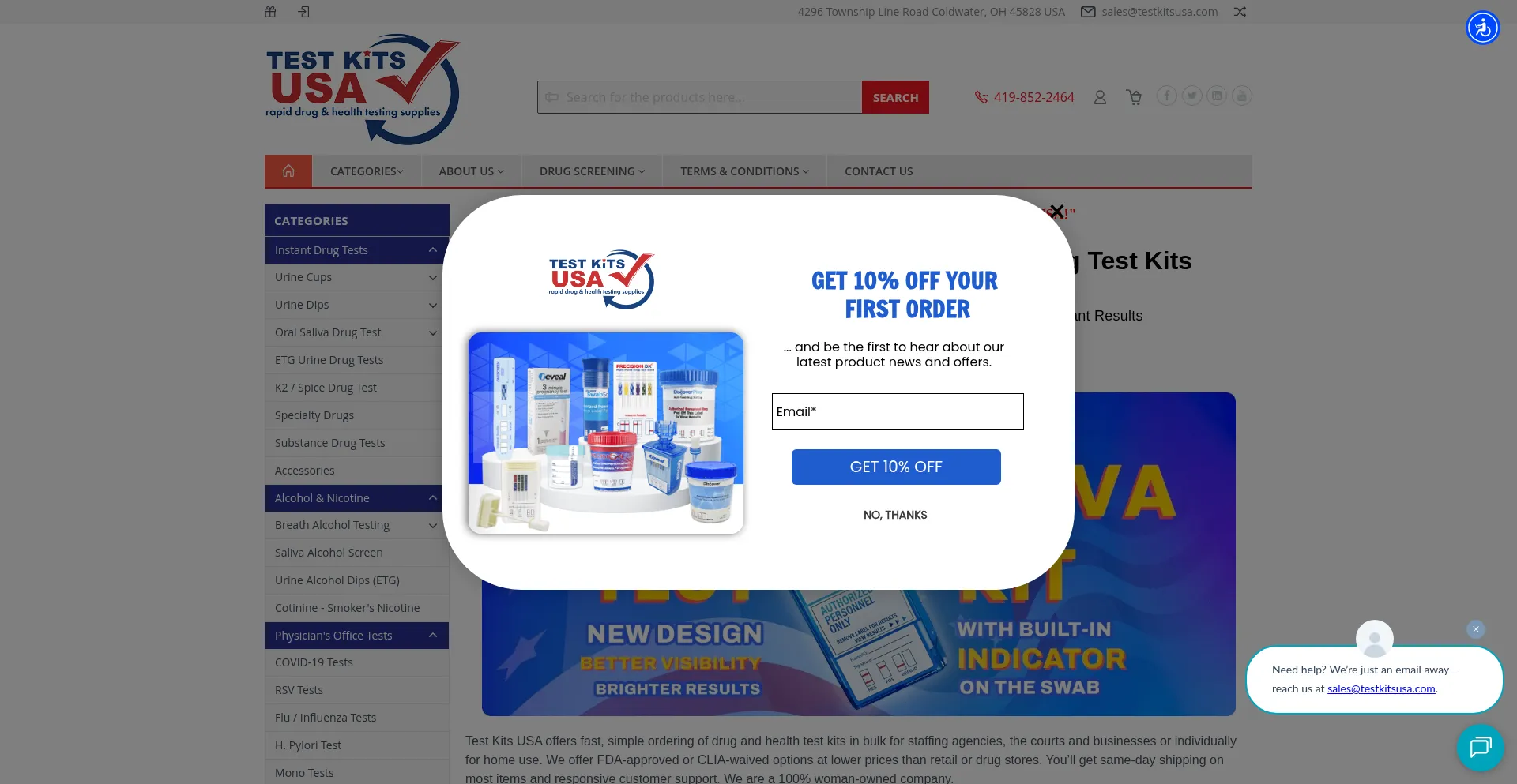 Testkitsathome.com é Seguro e Confiável?