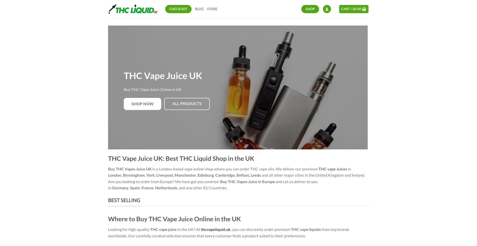 Thcvapeliquid.uk é Seguro e Confiável?