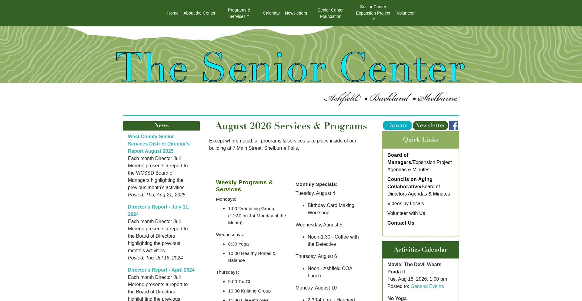 The-senior-center.org