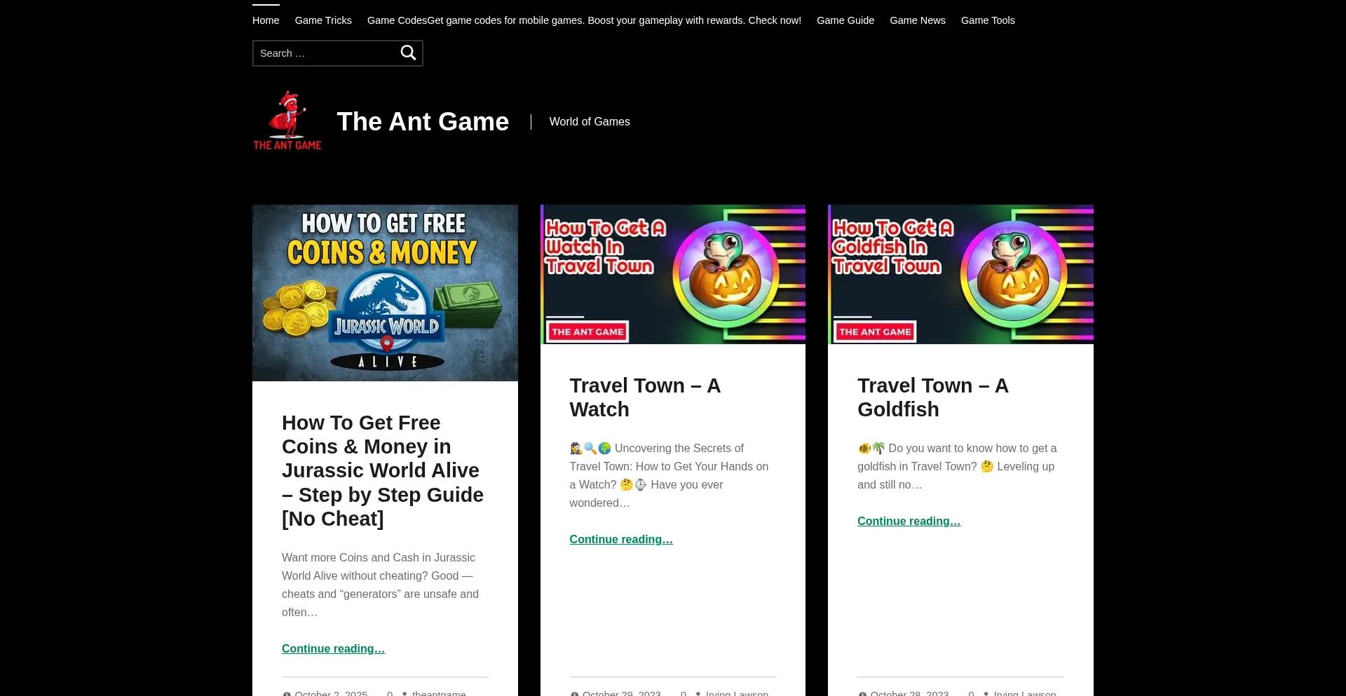 Theantgame.com