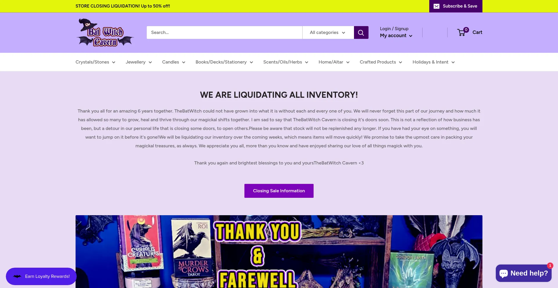 Thebatwitchcavern.com