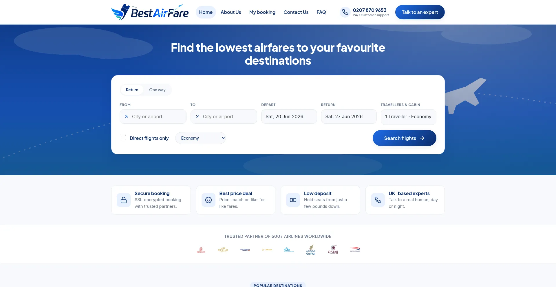 Thebestairfare.uk