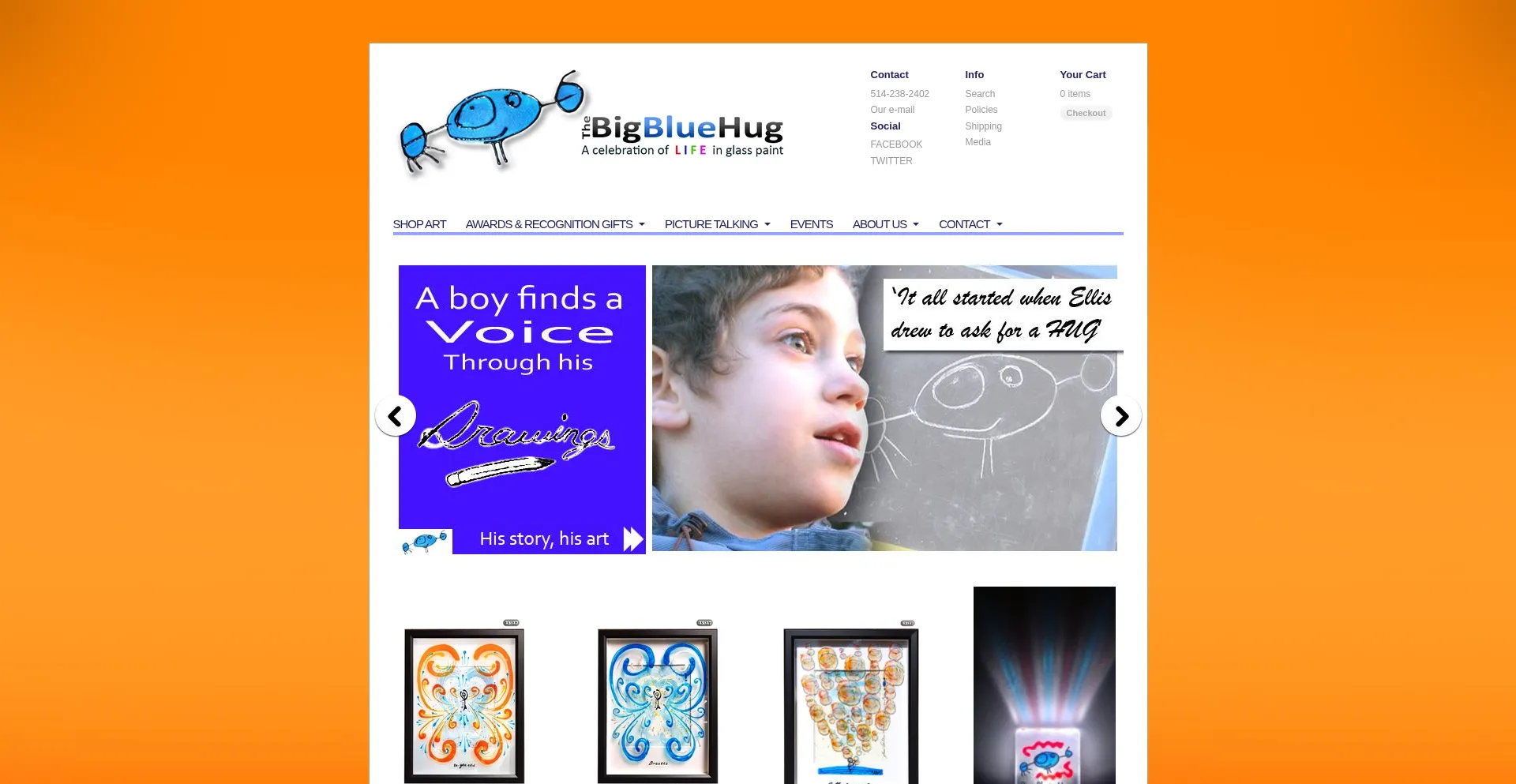 Thebigbluehug.com