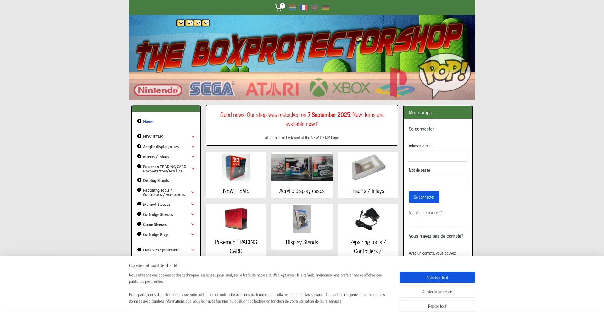Theboxprotectorshop.be é Seguro e Confiável?