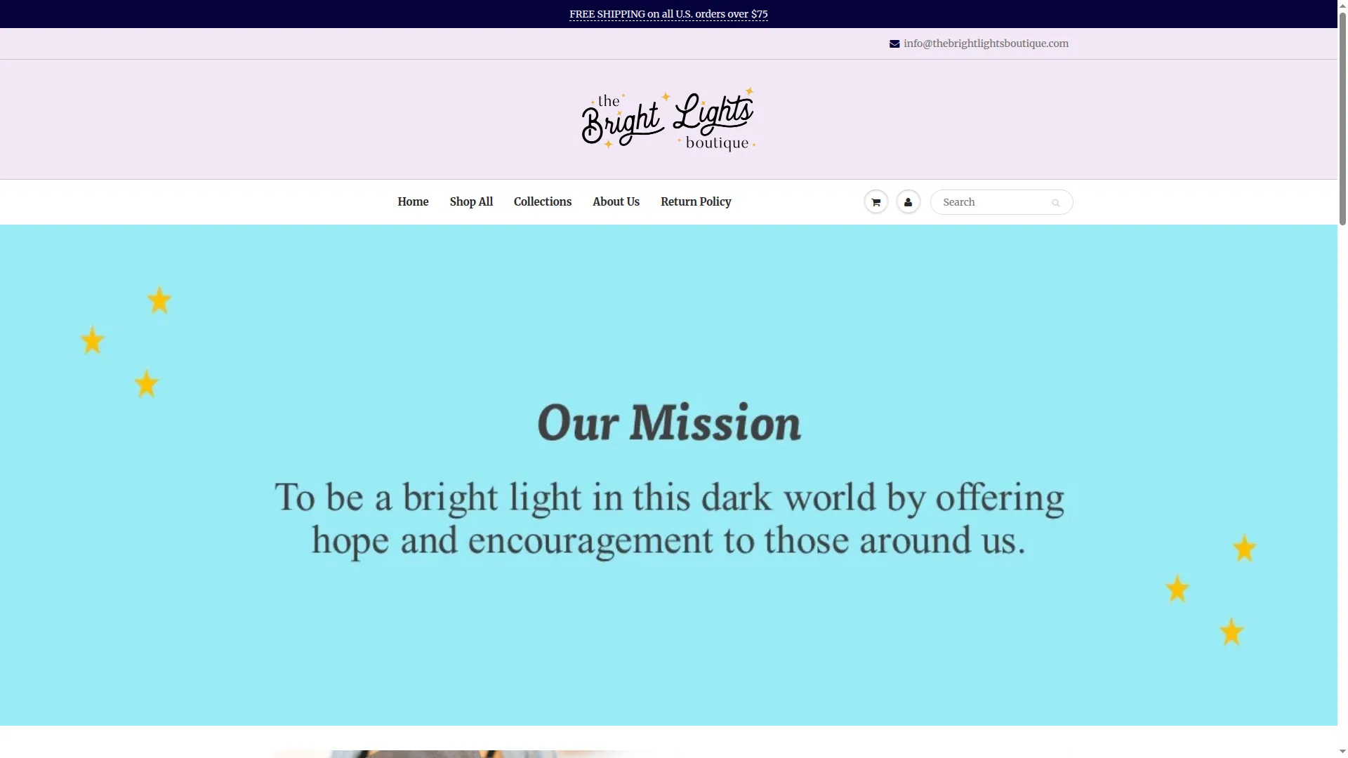 Thebrightlightsboutique.com
