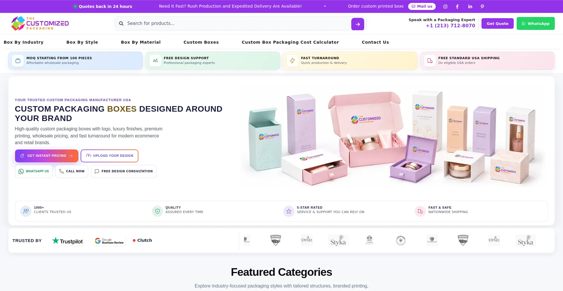 Thecustomizedpackaging.com