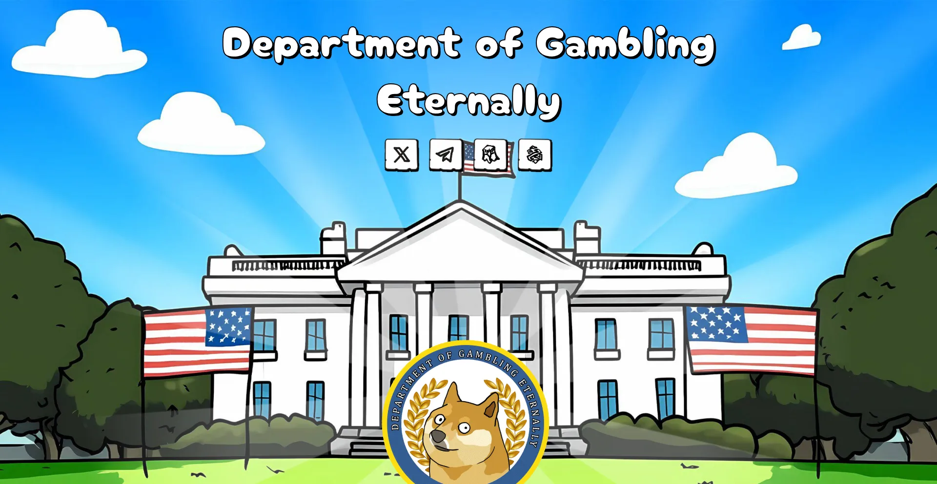Website screenshot of Thedogecoin.vip