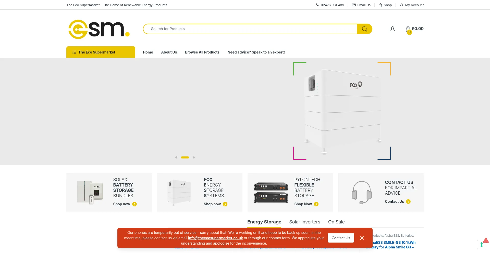 Theecosupermarket.co.uk