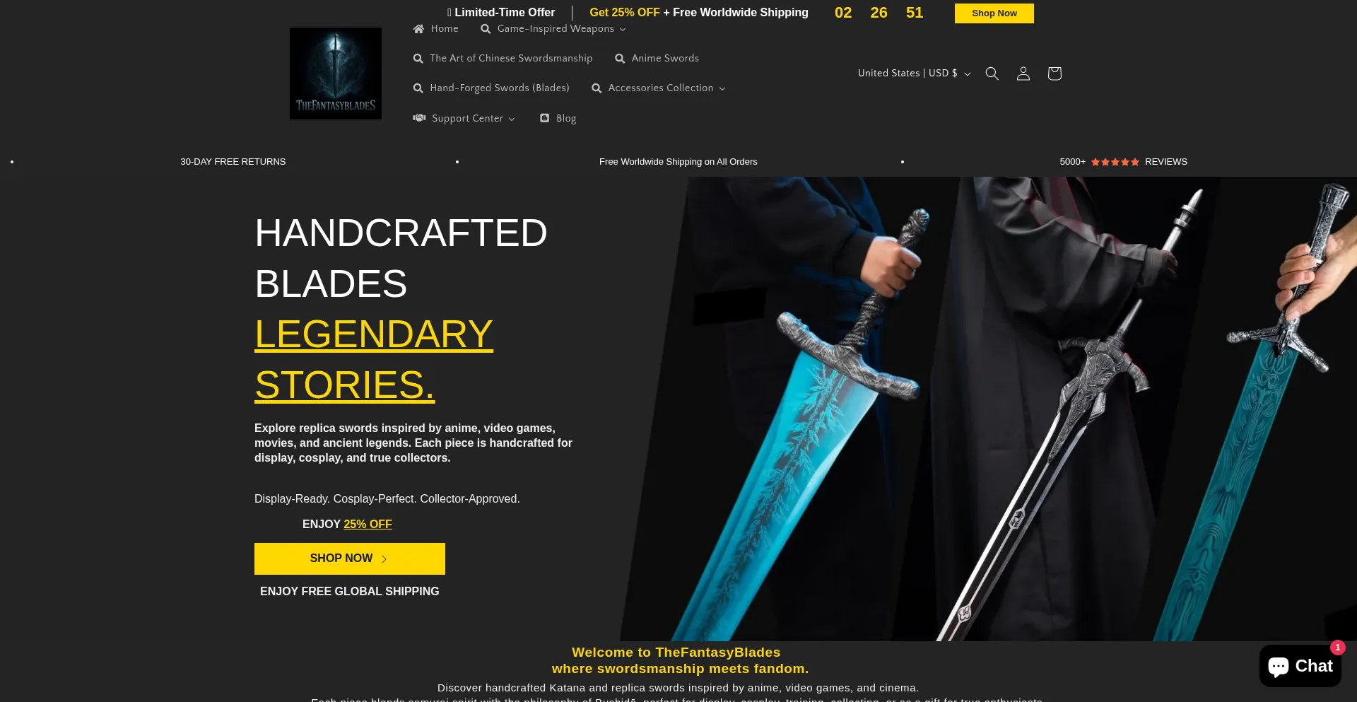 Thefantasyblades.com