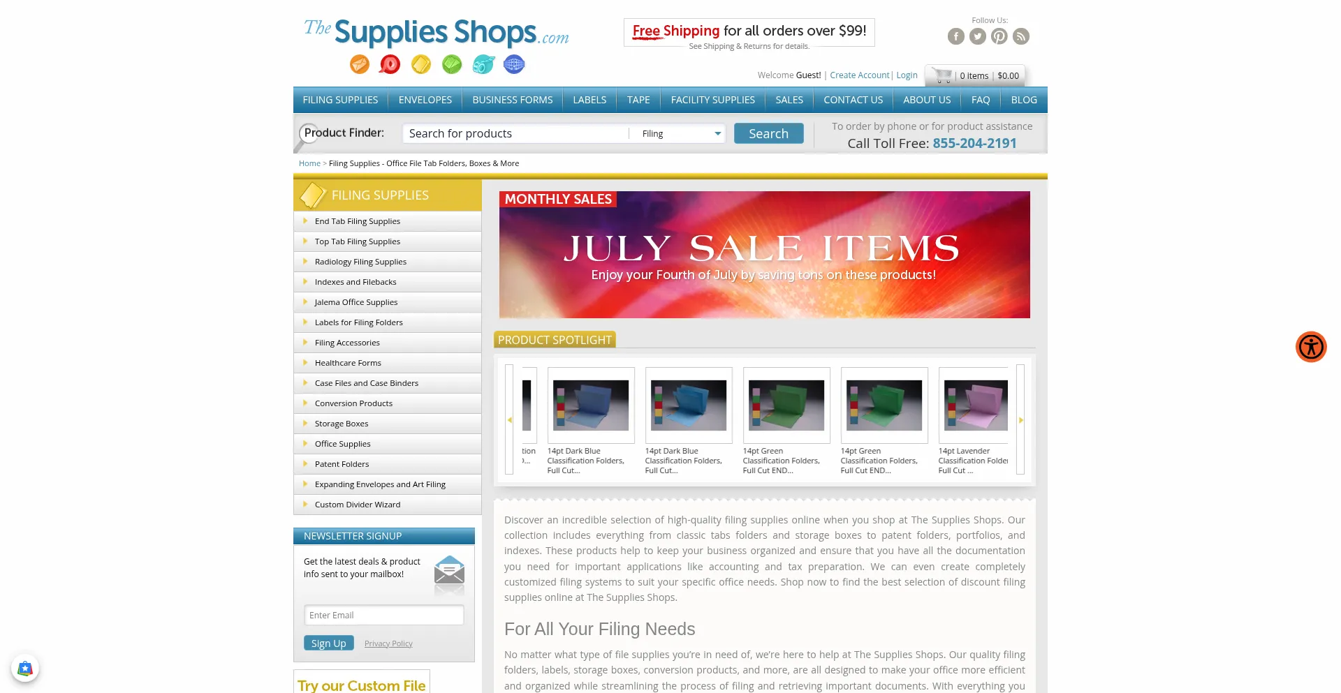 Thefilingsuppliesshop.com