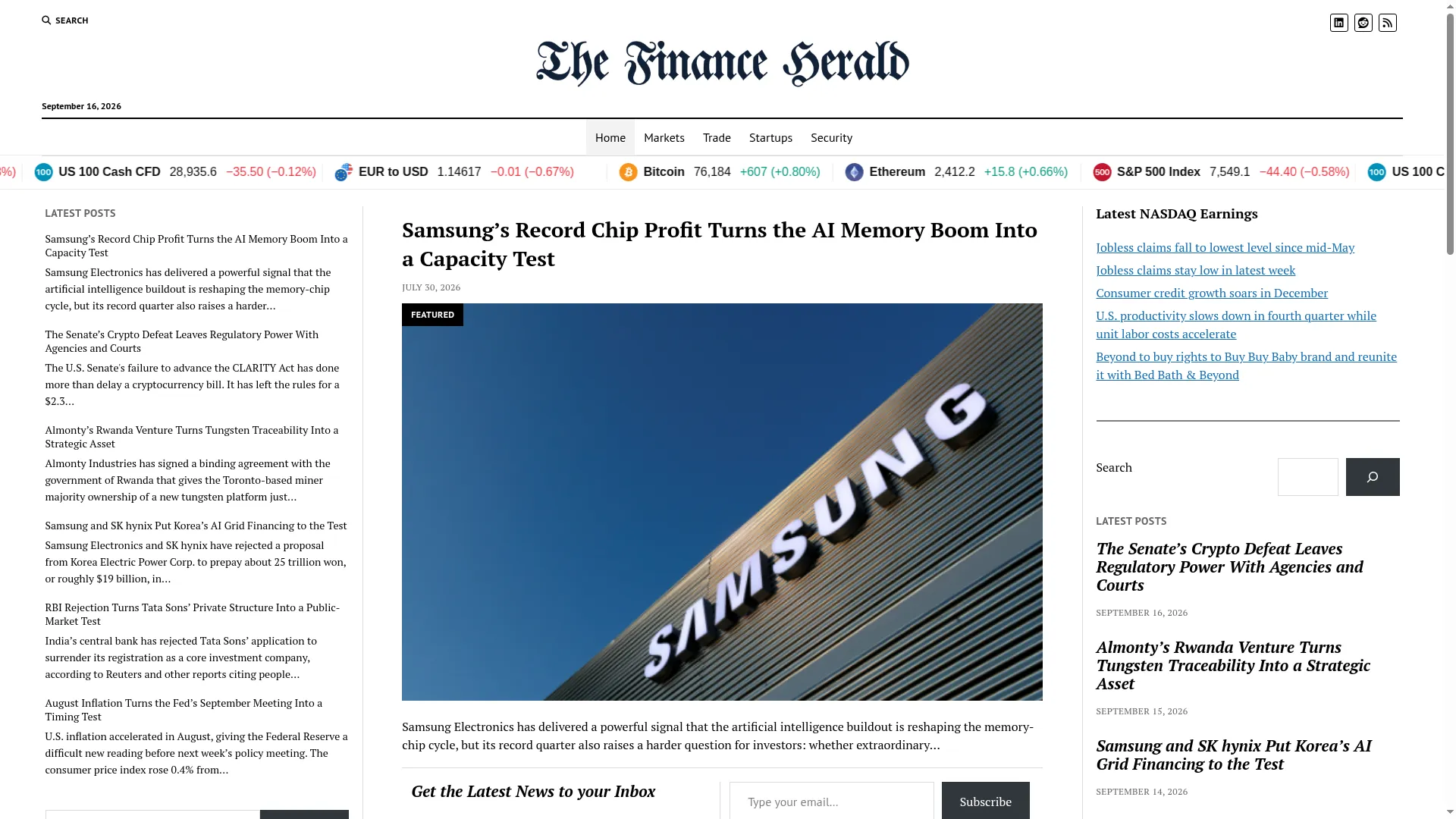 Thefinanceherald.com