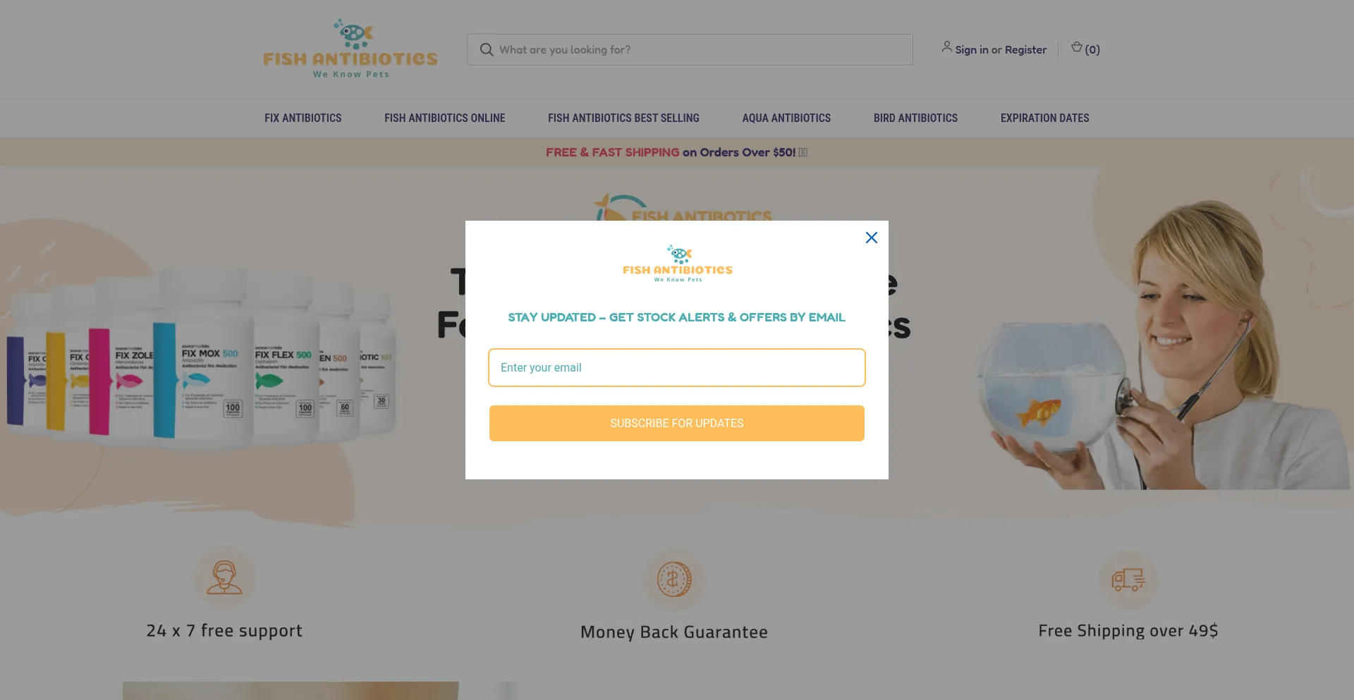 Thefishantibiotics.com é Seguro e Confiável?