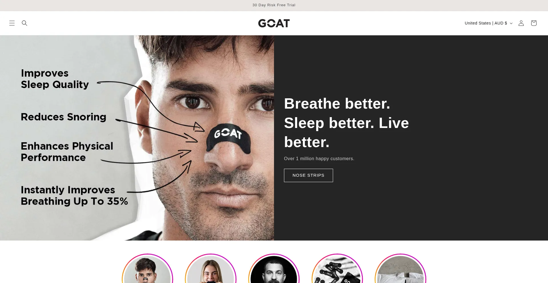 Thegoatco.au Screenshot