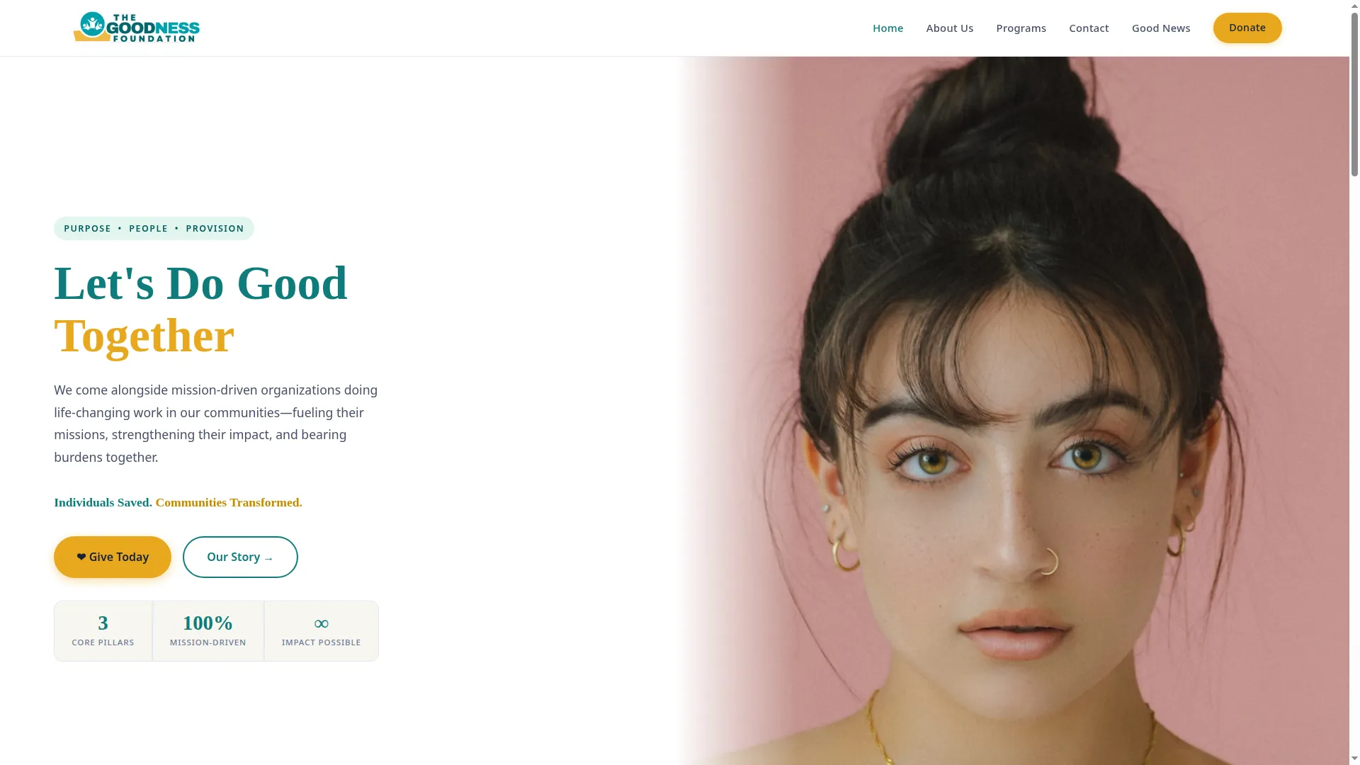 Thegoodnessfoundation.org