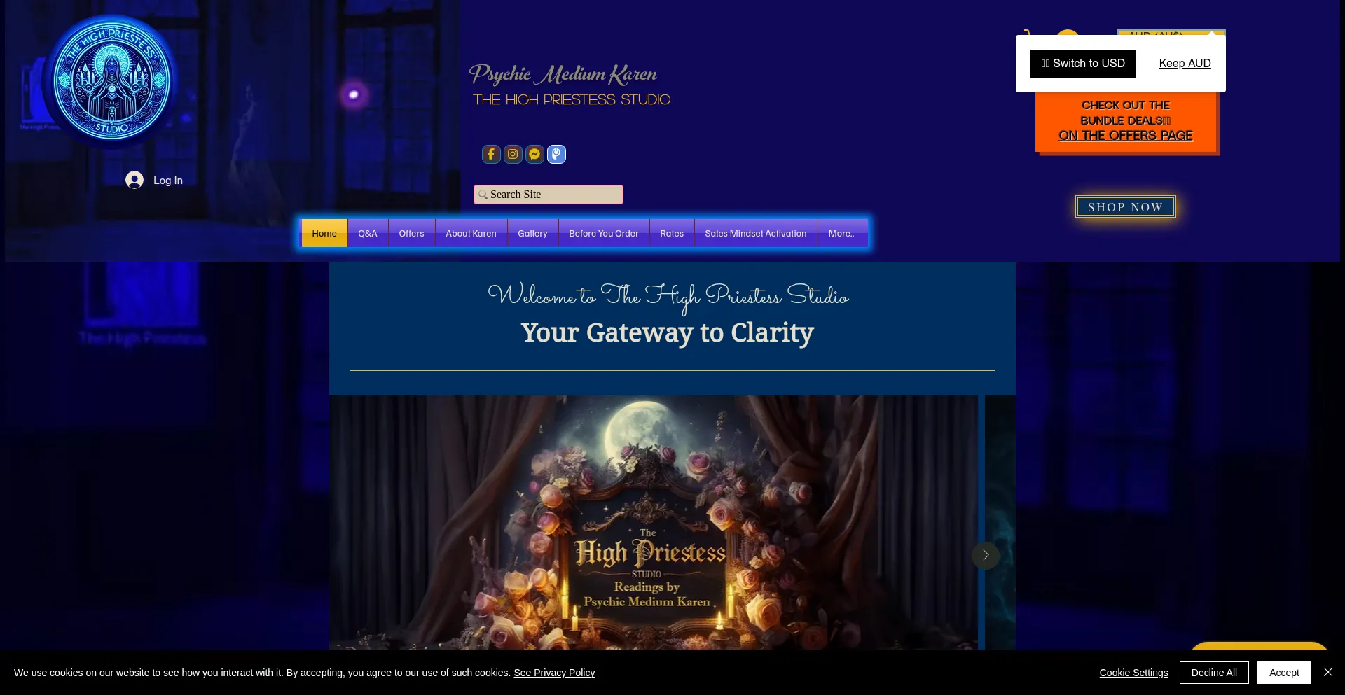 Thehighpriestessstudio.com