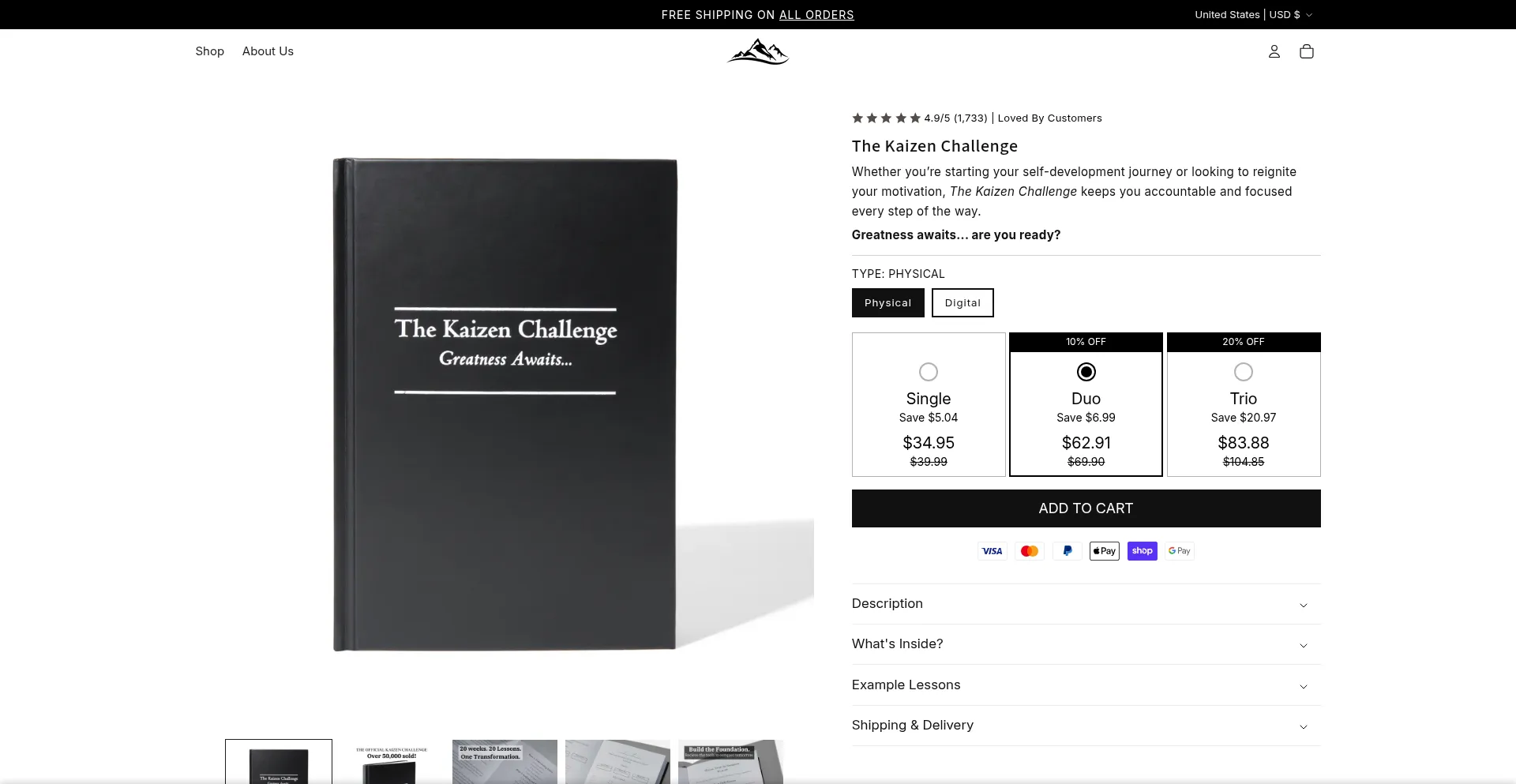 Thekaizenjournal.shop