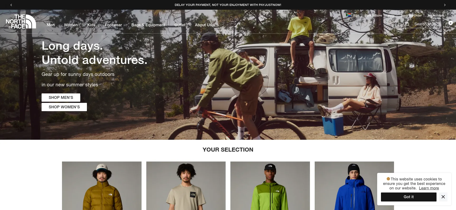 Thenorthface.co.za é Seguro e Confiável?