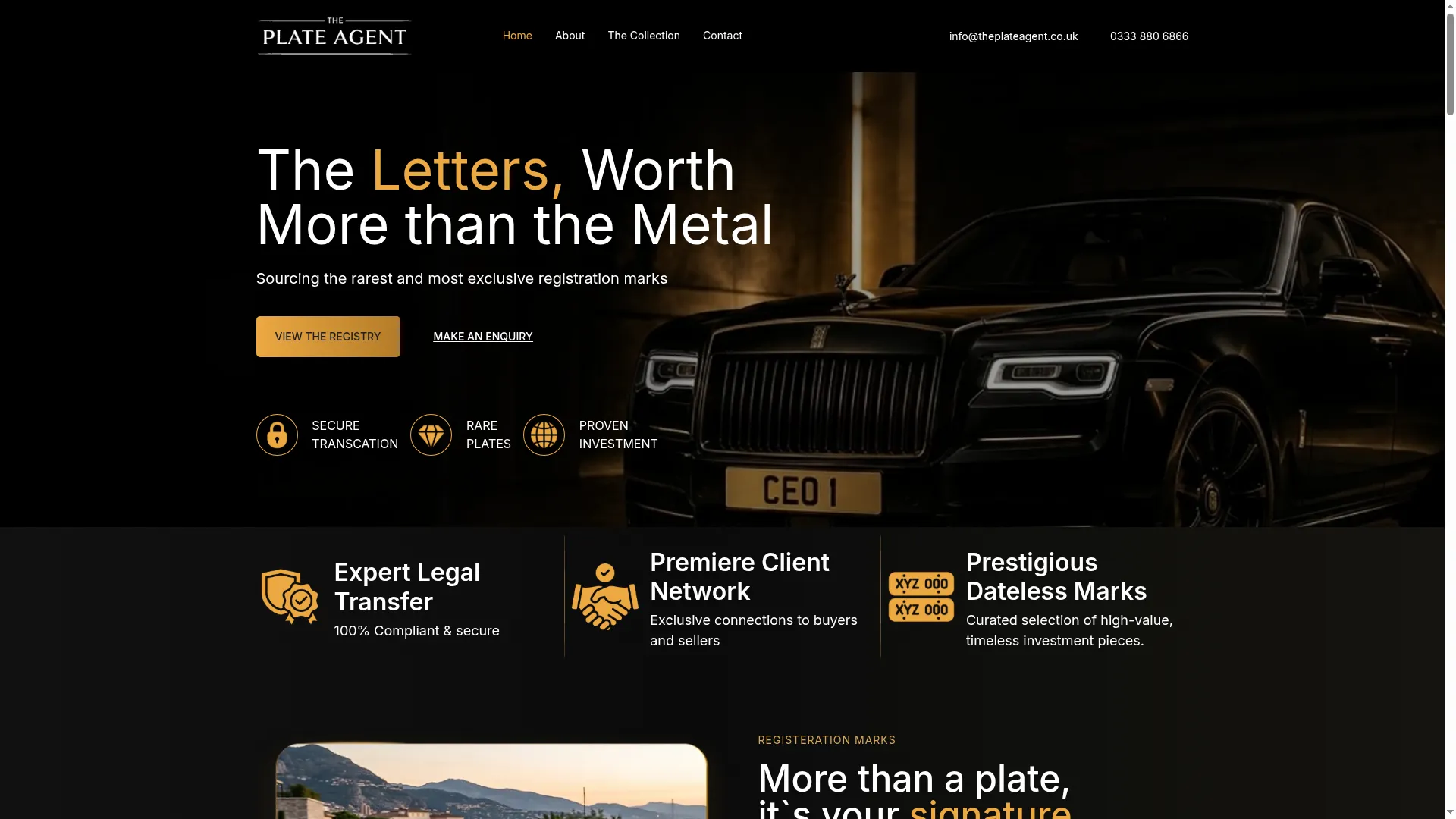 Theplateagent.co.uk