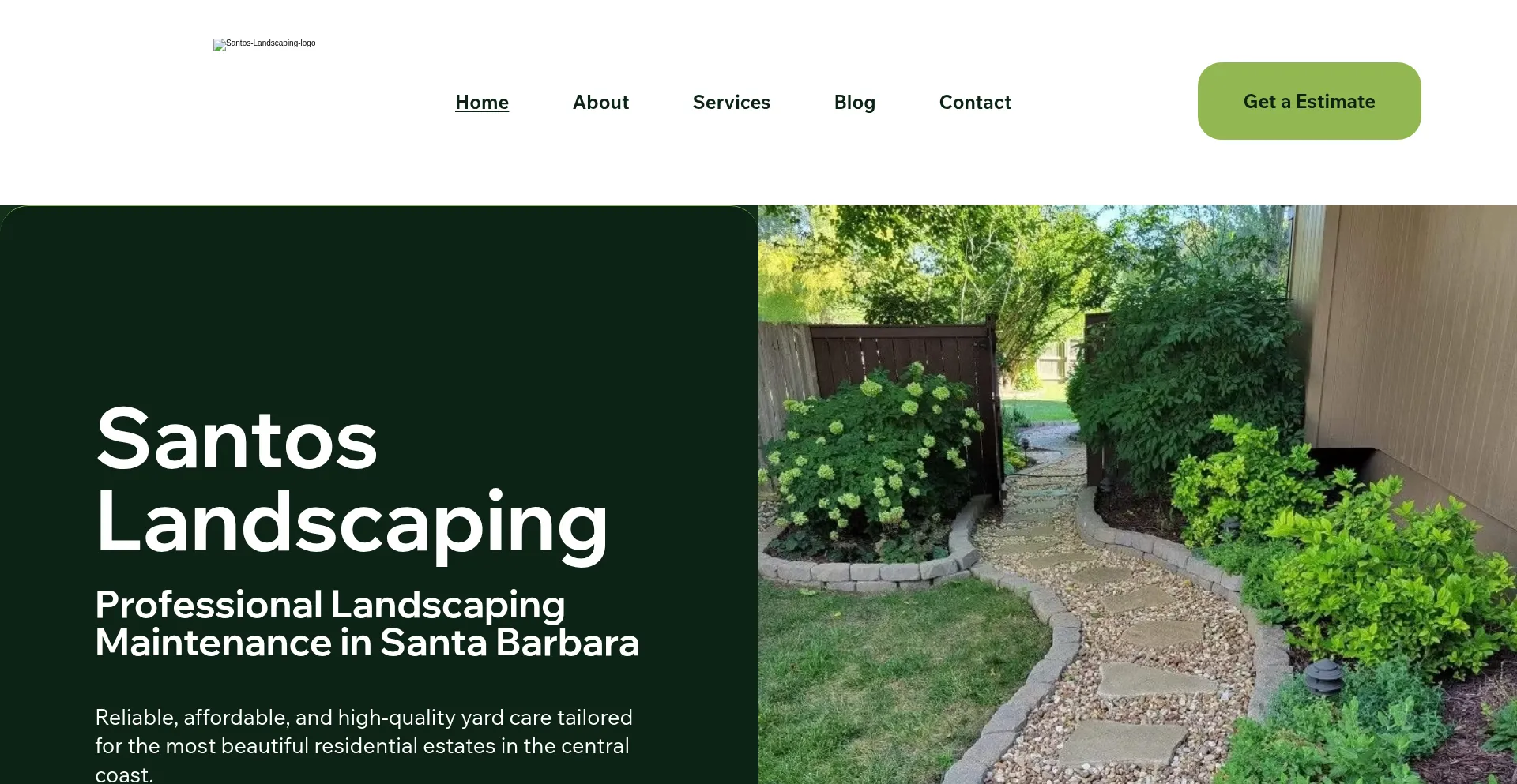 Thesantoslandscaping.com