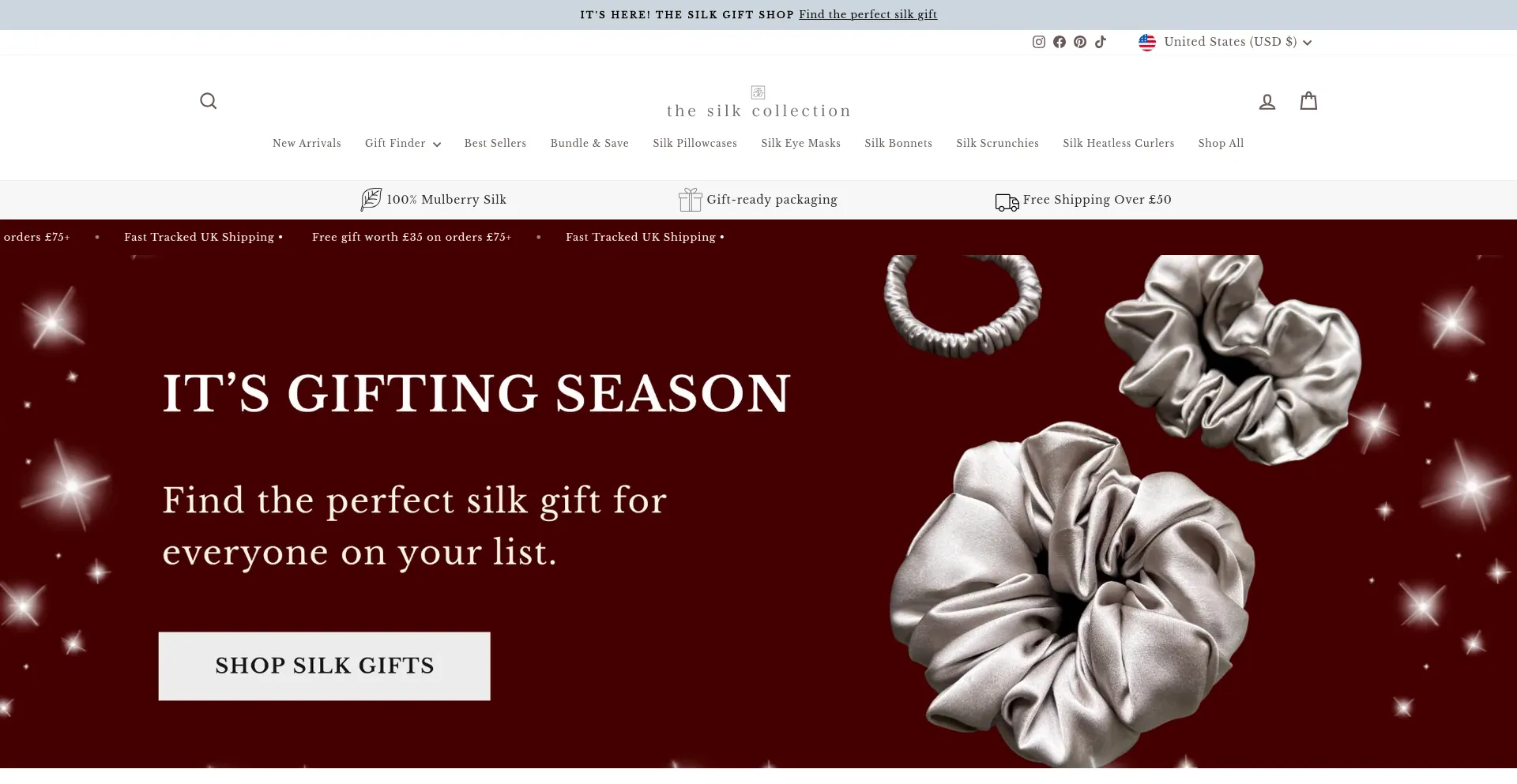 Thesilkcollection.co.uk