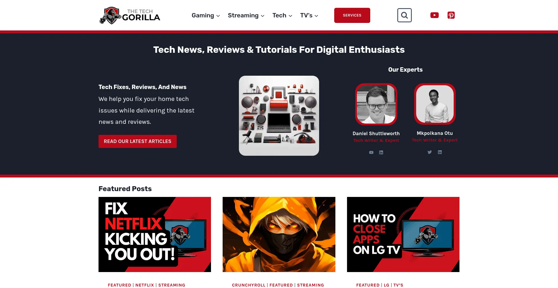 Thetechgorilla.com Screenshot