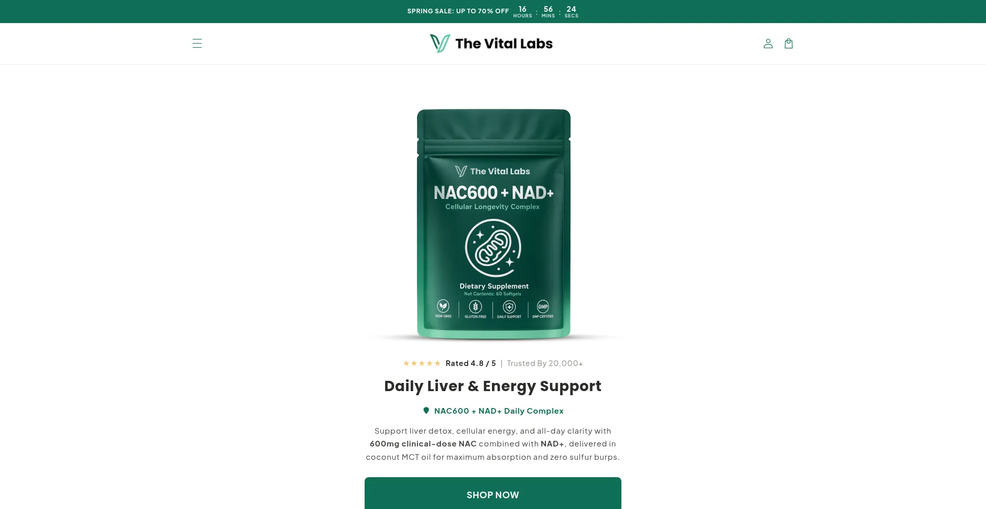 Thevitallabs.com