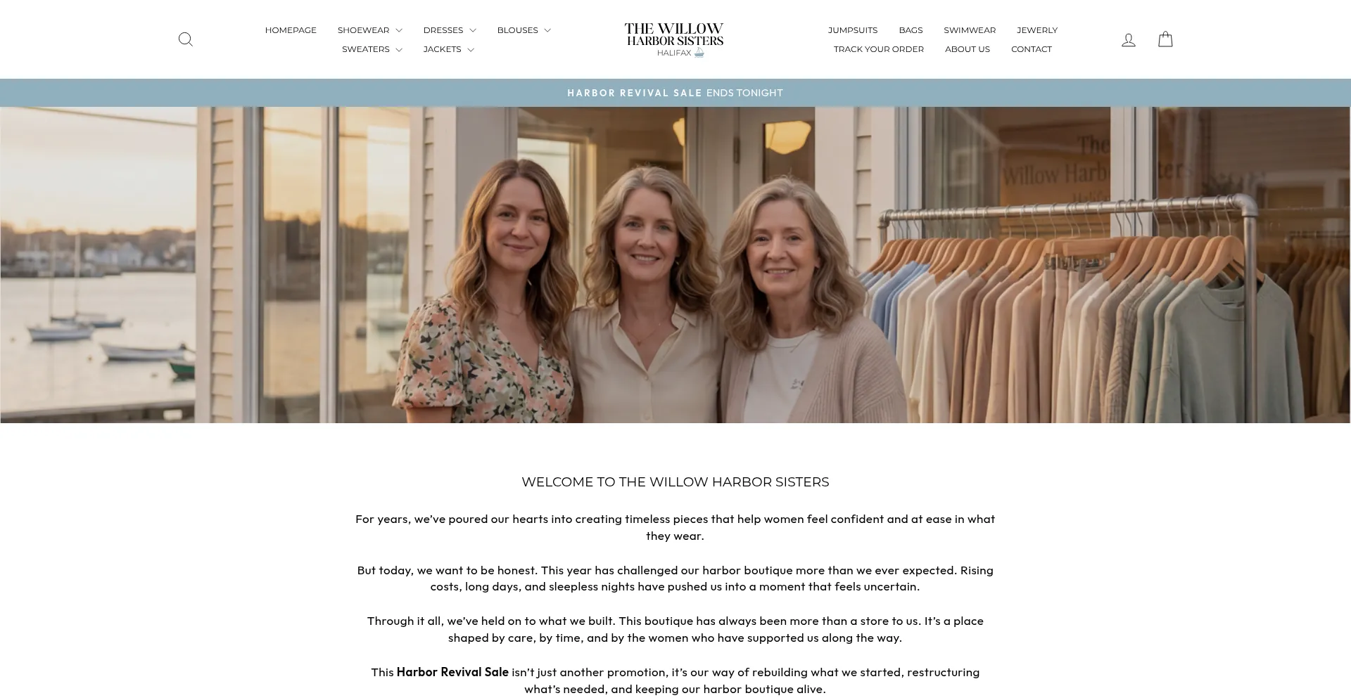 Thewillowharborsisters.com