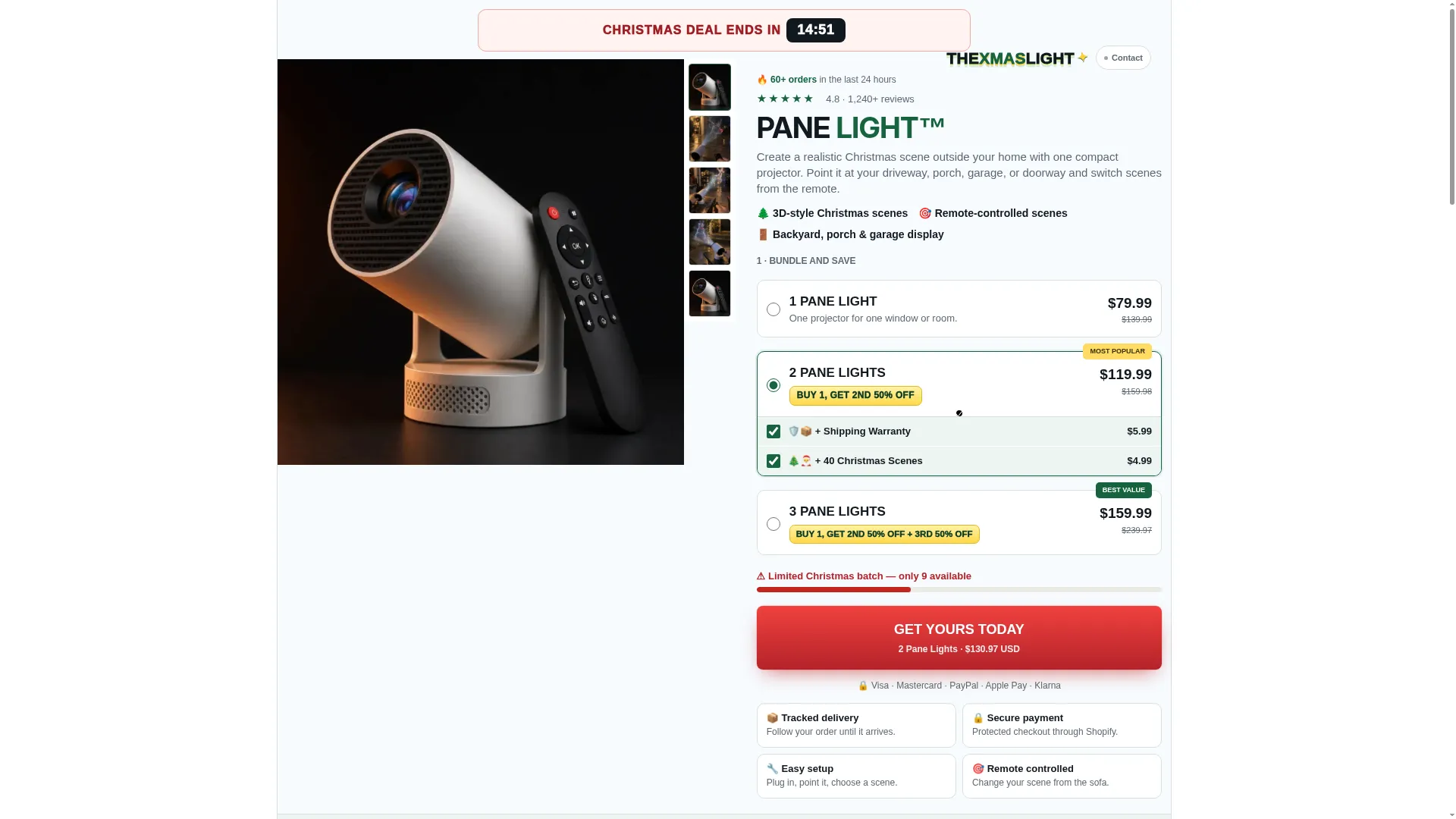 Thexmaslight.com