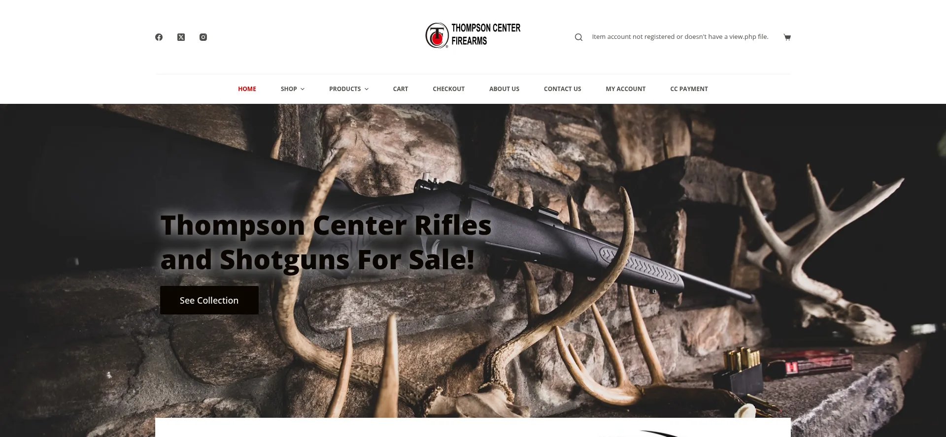 Thompsoncenterfirearms.com