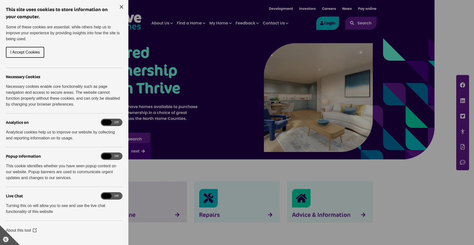 Thrivehomes.org.uk é Seguro e Confiável?