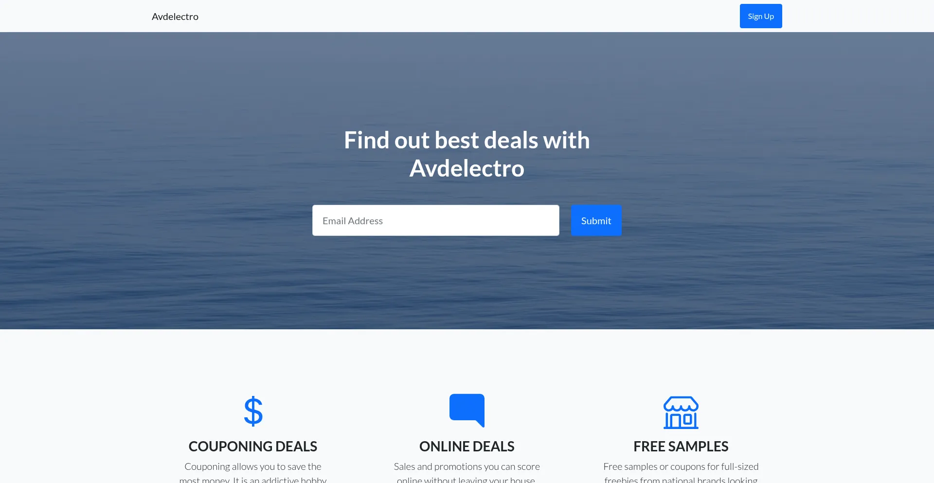 Website screenshot of Tickets.avdelectro.com