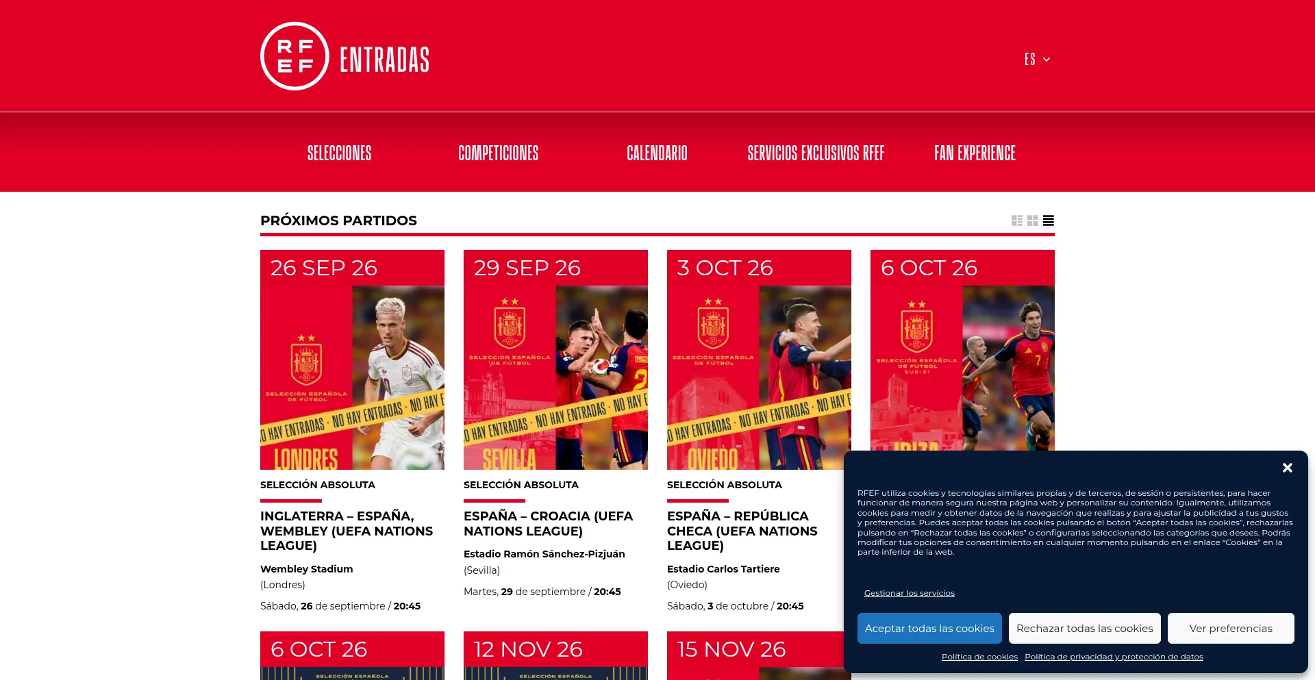 Tickets.rfef.es